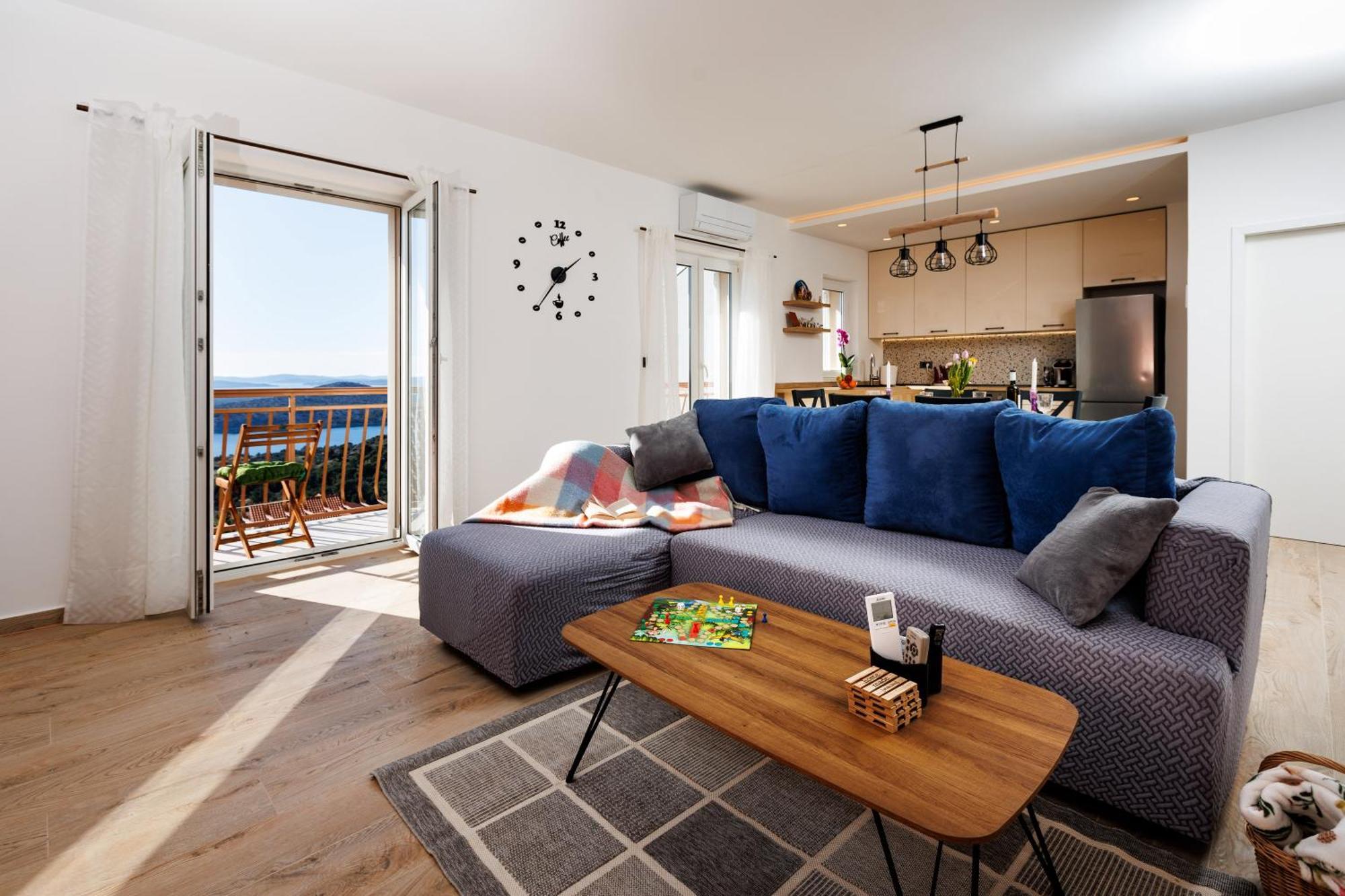 Summer Breeze Apartment - Quiet Place With A Spectacular View And A Garden Šibenik Exteriér fotografie